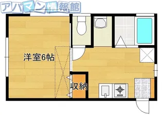 ファーストハウス【203号室】の間取り