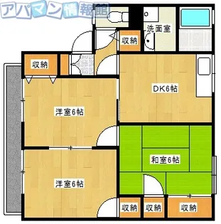 カーサ・ハイトピア【202号室】の間取り