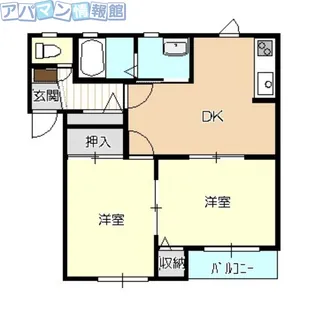 ヴィラS Ⅰ【2階】の間取り