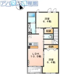 オータム リーブス【00206号室】の間取り