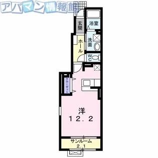 洸樹Ⅱ【1階】の間取り