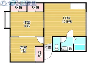 ストロベリーハウス【201号室】の間取り