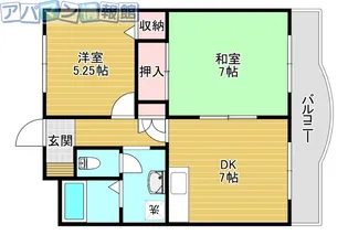 プラムフラワーズ【3階】の間取り