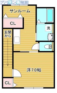 ラブリエ【2階】の間取り