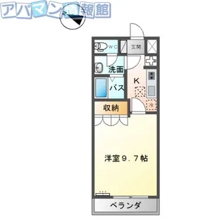 エトワール【1階】の間取り