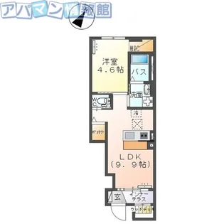 フィグ・ガーデン【1階】の間取り
