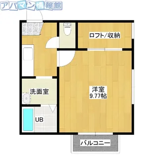 ディオ【1階】の間取り