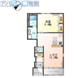 グリーンコートⅢ【00105号室】の間取り