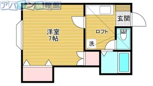 カレントⅠ【203号室】の間取り