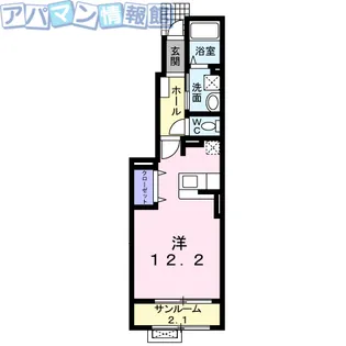 ミルキータウン城所Ⅰ【1階】の間取り