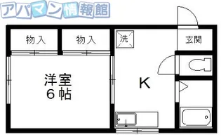 シャレーⅢ【101号室】の間取り