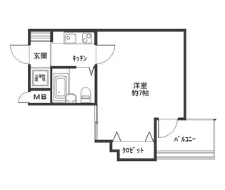 メゾン・ド・ソフィア【603号室】の間取り