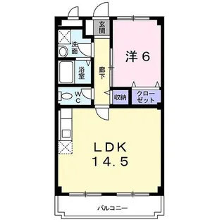 久御山ファーストマンション【2階】の間取り