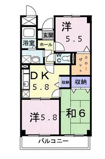 グランドール【3階】の間取り