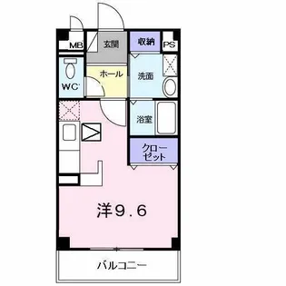 ベルブローテ【1階】の間取り