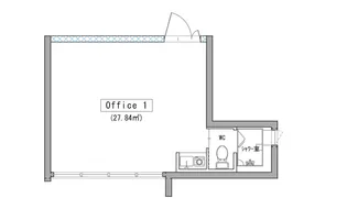 キンブリッジ三鷹【203号室】の間取り