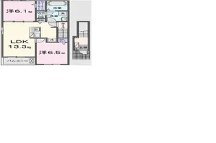 グレイス加茂 Ⅱ【2階】の間取り