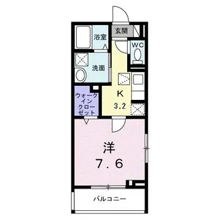 チェストセブン【1階】の間取り