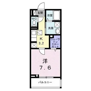 チェストセブン【1階】の間取り