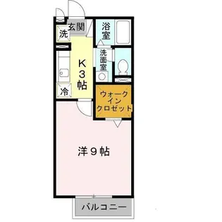 グランシャリオ(城陽市)【202号室】の間取り