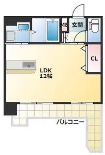 ソラーレ広島【7階】の間取り