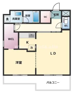 AINA公園通り【8階】の間取り