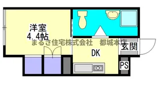エムズ牟田【4階】の間取り