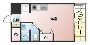 シーラカンスKANDY【4階】の間取り