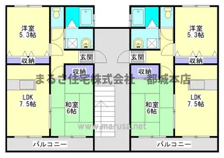 フォレストヒル【1番館-102号室】の間取り