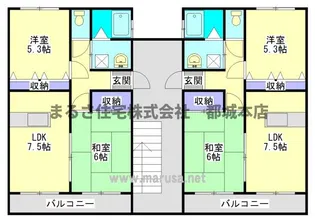 フォレストヒル【1番館-201号室】の間取り