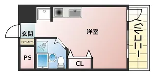 シーラカンスKANDY【5階】の間取り