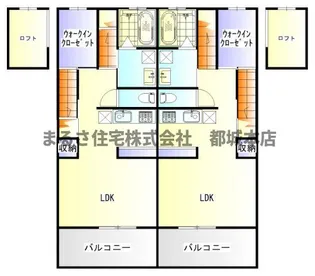 リリモア【206号室】の間取り
