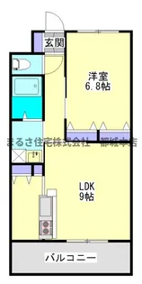 スカイコート年見【6階】の間取り