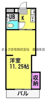 ステーションコーポ【311号室】の間取り