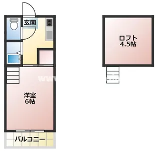 CLEVER【2階】の間取り