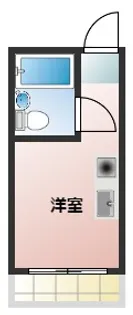 M-city恒久【6階】の間取り