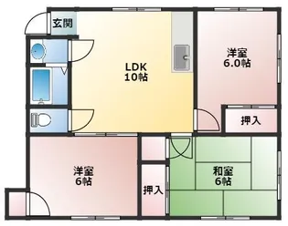 ALIVEⅢ【4階】の間取り