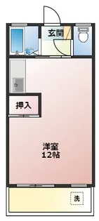 メゾンドU【3階】の間取り