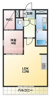 パルイースト【2階】の間取り