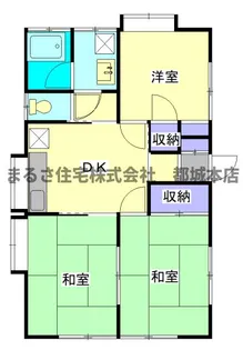 宮崎県都城市梅北町【一戸建】の間取り