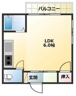 ナカイビル【4階】の間取り