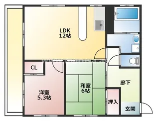 STM-1【3階】の間取り