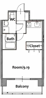 Ko Olina Shiomi【7階】の間取り