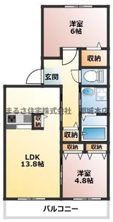 Miracle Garden【1階】の間取り