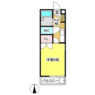 ペンギン村【2階】の間取り