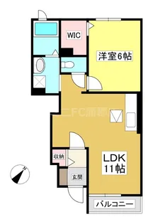 クラール アイ【1階】の間取り