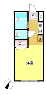ヴィレッティーナ蒲郡【4階】の間取り