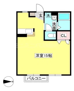 ピュール03【202号室】の間取り