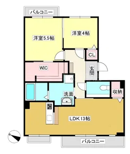 Maison Azur【3階】の間取り