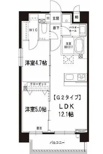 東京都荒川区南千住6丁目【マンション】の間取り